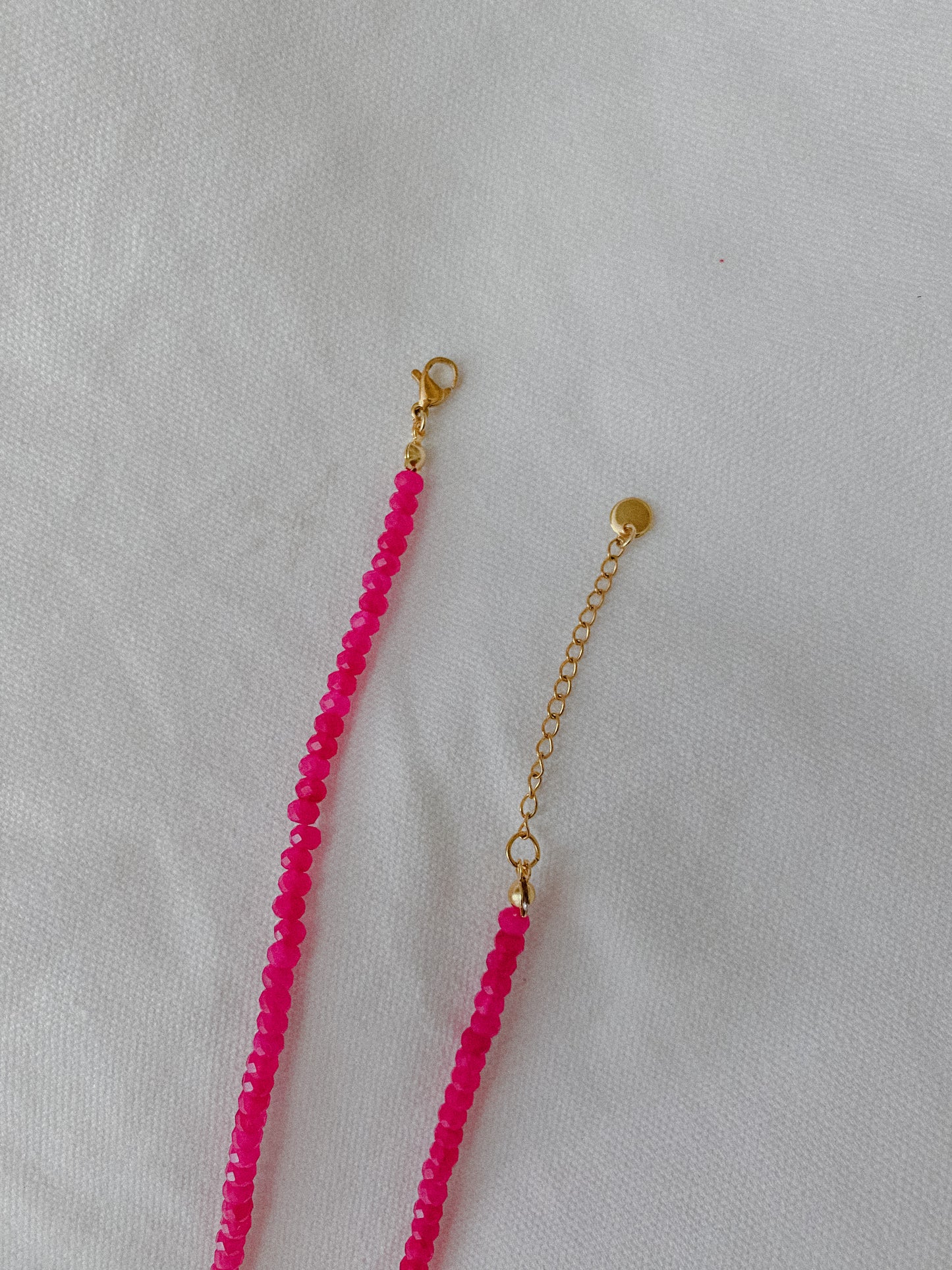 Hot Pink Cowgirl Necklace