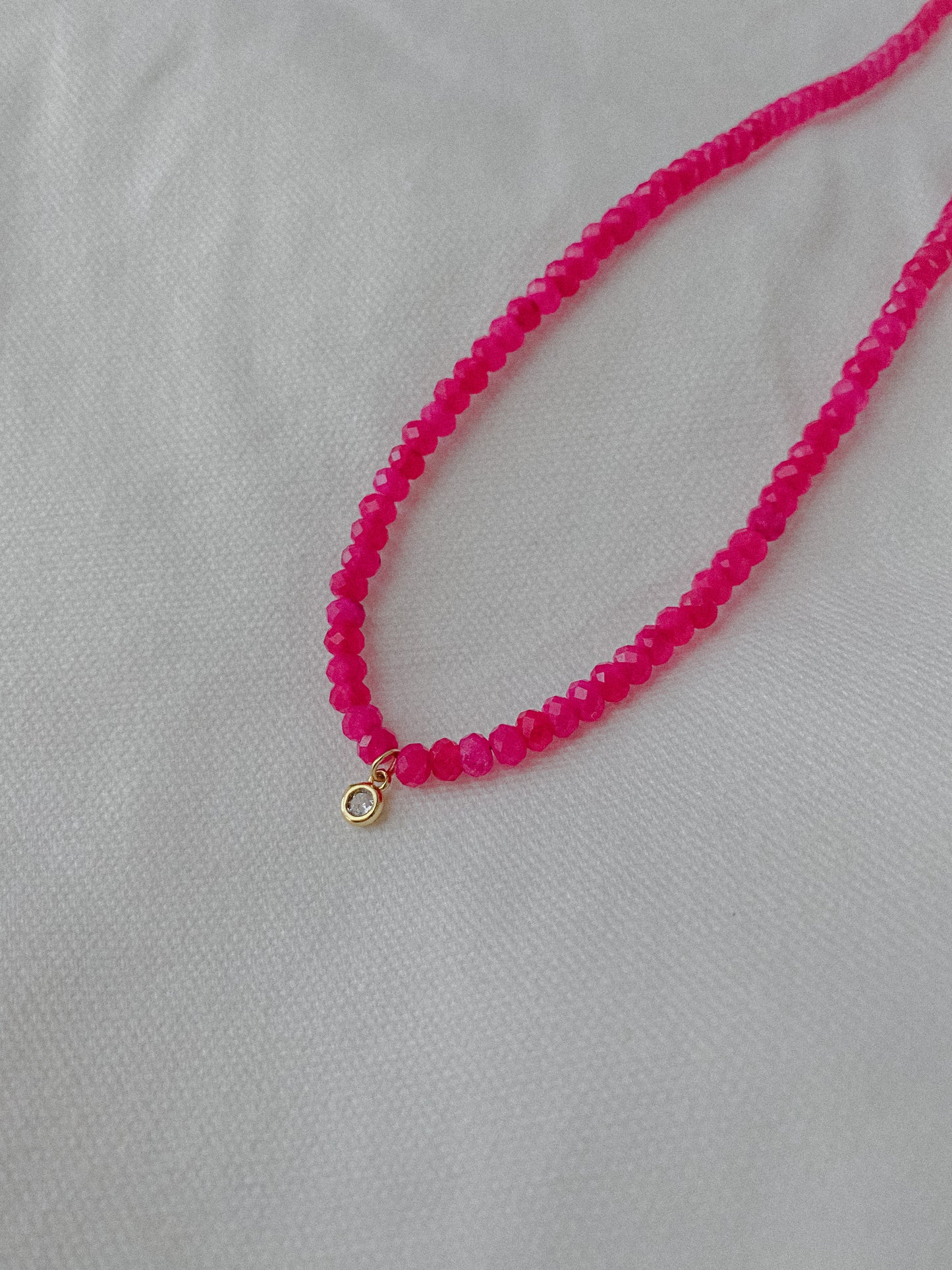 Hot Pink Cowgirl Necklace