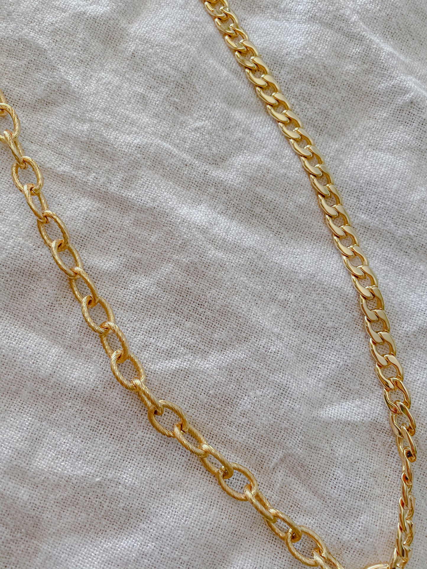 Golden Lock Necklace - Mae Cargo