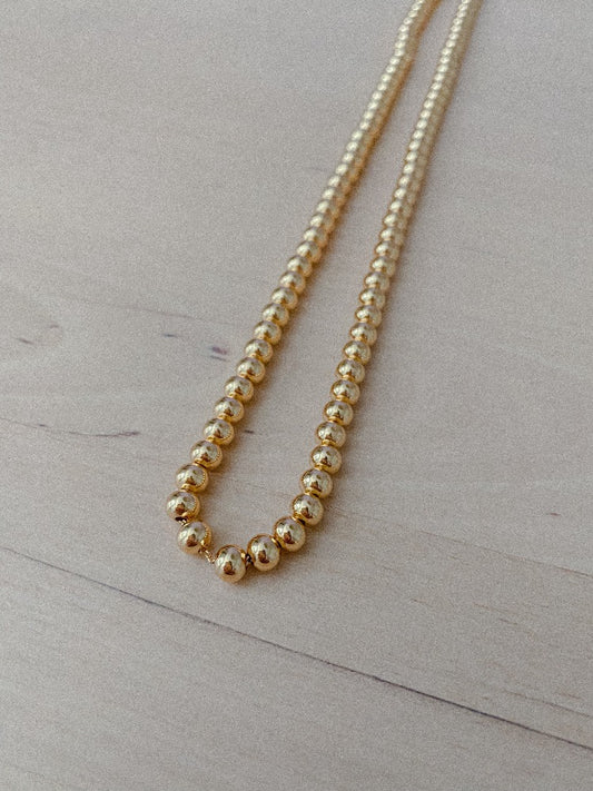 Thick Ball Chain Necklace