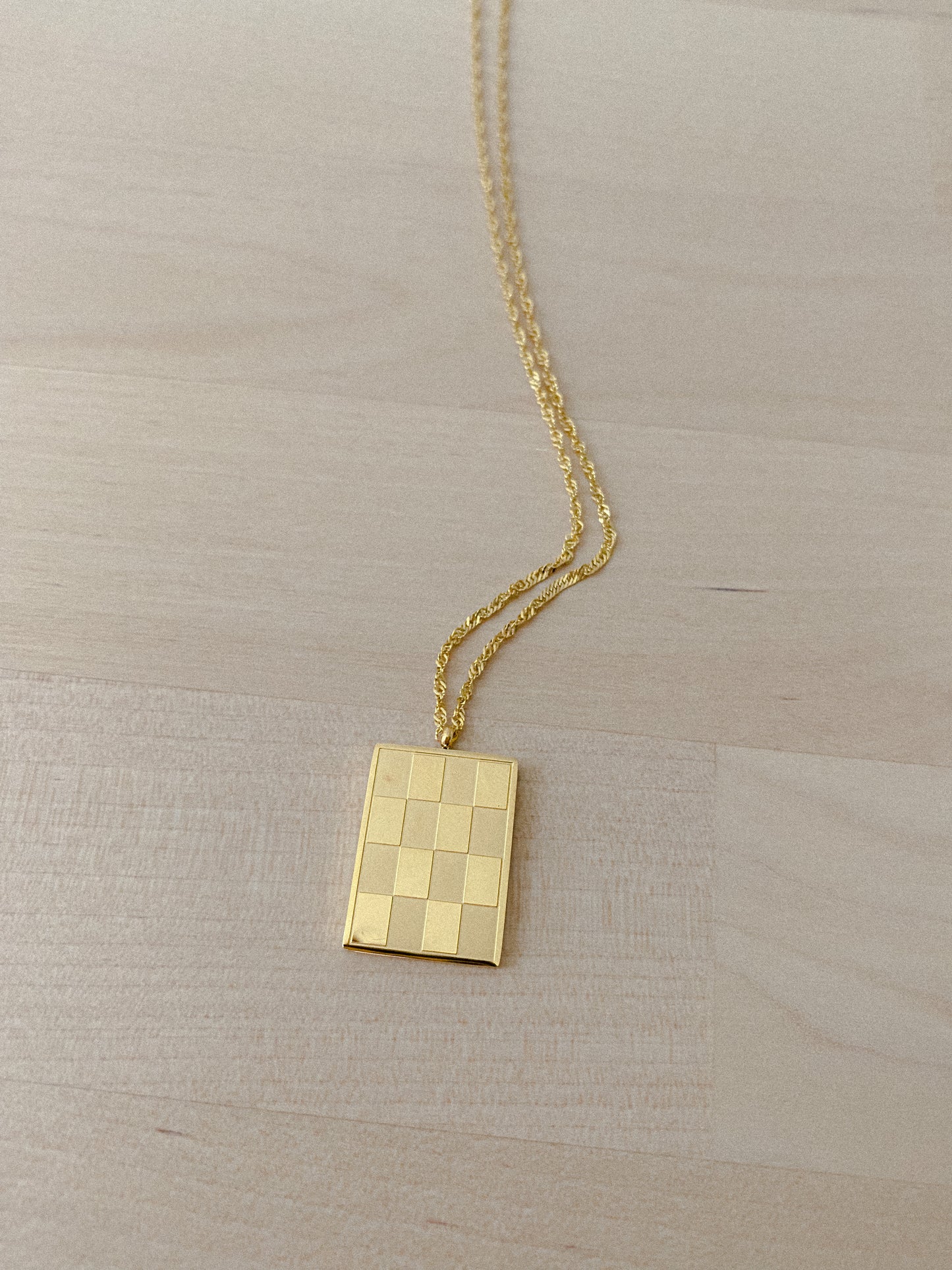 Checkers Necklace
