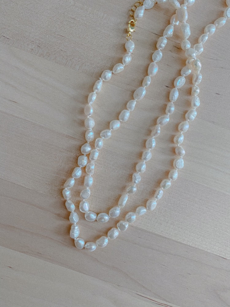 The Everyday Pearls Necklace - Mae Cargo